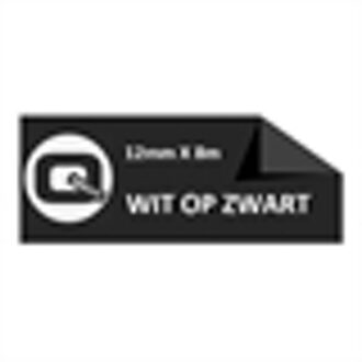 Brother TZe-335 tape wit op zwart 12mm x 8m (huismerk)