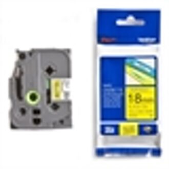 Brother TZe-641 tape zwart op geel 18mm x 8m (origineel)