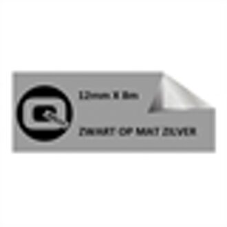 Brother TZe-M931 tape zwart op mat zilver 12mm x 8m (huismerk)