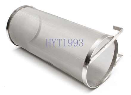 Brouwen Hop Filter 6 "x 14" (15cm x 35 cm), Hoop Spider, 300 micron mesh, Brand Rvs 304,