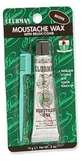 Brown Moustache Wax 14g