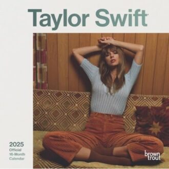Browntrout: Taylor Swift Official 2025 7 X 14 Inch Monthly M - Browntrout