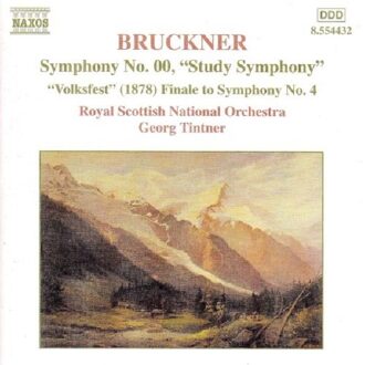 Bruckner: Symphony No 00 etc / Tintner, Royal Scottish NO
