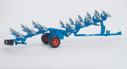 bruder 2250 lemken semi-mounted reversible plough vari-titan Blauw