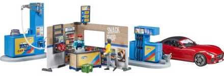 bruder bworld tankstation met wasplaats (62111)