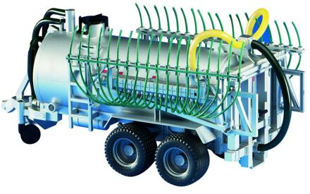 bruder Fliegl giertank met verdeler Zilverkleurig