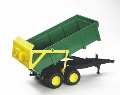 bruder John Deere kiepende trailer Multikleur