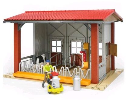 bruder koeienstal en melkmachine Multikleur