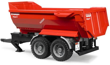 bruder Krampe tandem-halfpipe aanhanger