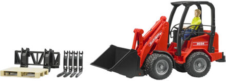 bruder Schaffer shovel 2034 met figuur Multikleur