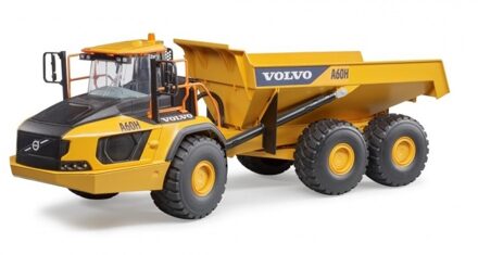 bruder Volvo tipper A60H (2455) Geel