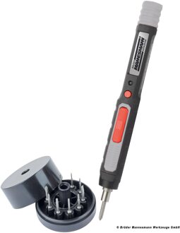 Brüder Mannesmann Accuschroevendraaier precisie 3,6 V Zwart