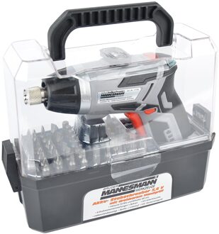 Brüder Mannesmann Akku- staafschroefmachine 3,6v (Hobby) - 17735