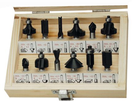 Brüder Mannesmann Frezenset 12 dlg (Hobby) - 545-012