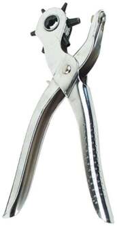 Brüder Mannesmann Gaatjestang - revolvertang - 6 ponspijpjes - staal - 21 cm