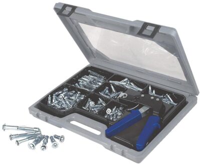 Brüder Mannesmann Hollewandplugset met tang (Hobby) - 10965