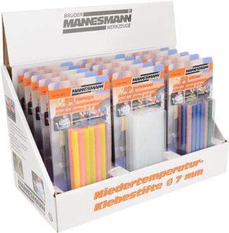 Brüder Mannesmann Lage temperatuur lijmsticks 20st transpr (Hobby) - 49310