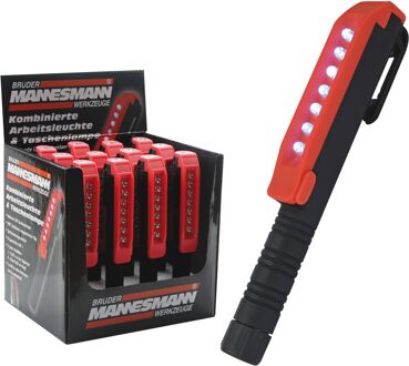 Brüder Mannesmann LED zak- en werklamp 8 leds (Hobby) - 30616