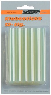 Brüder Mannesmann Lijmpatronen 11 mm 12 stuks (Hobby) - 491-12