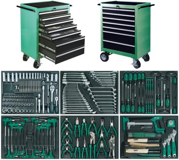 Brüder Mannesmann Mannesmann 321-delige gereedschapswagen