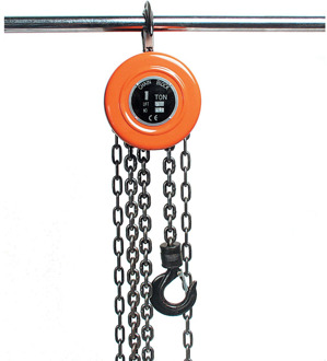 Brüder Mannesmann Mannesmann Kettingtakel - 1,000 kg