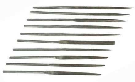 Brüder Mannesmann Naaldvijlenset 10 dlg (Hobby) - 671