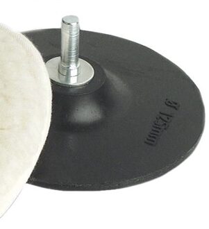 Brüder Mannesmann Rubber steunschijf 125 mm (Hobby) - 515