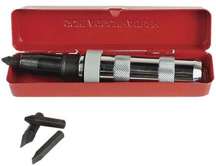 Brüder Mannesmann Slagschroevendraaier met bits in cassette