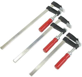 Brüder Mannesmann Snelspan lijmklem - 1x - verzinkt staal - bereik 200 mm - lijmtang