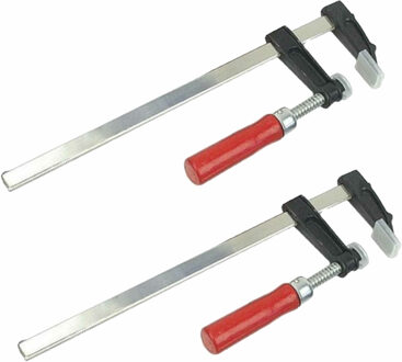 Brüder Mannesmann Snelspan lijmklem - 2x - verzinkt staal - bereik 250 mm - lijmtang