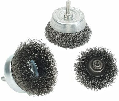 Brüder Mannesmann Staaldraad komborstel 50 mm (Hobby) - 438-F-50