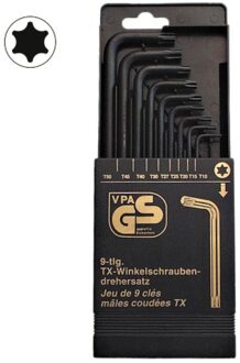 Brüder Mannesmann Torx haakse stiftsleutelset (Hobby) - 18100