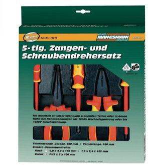 Brüder Mannesmann VDE set 5 dlg (Hobby) - 10610
