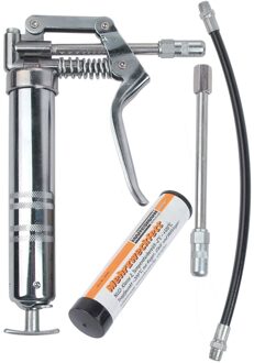 Brüder Mannesmann Vetspuit metaal zilverkleurig 47002