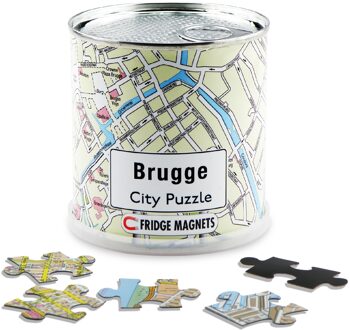 Brugge - Puzzel - Magnetisch - 100 puzzelstukjes