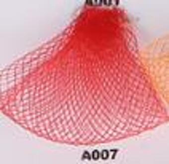 Bruid Bruiloft Mesh Hoed Tovenaar Voor Vrouwen Elegante Party Diner Netto Hoofddeksels Bruids Trouwen Haaraccessoires Hoofdband Rood