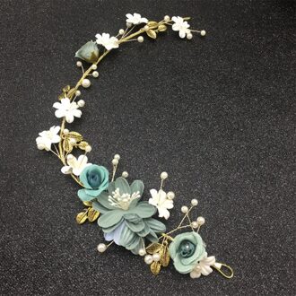 Bruid Haarband Bloemen Handgemaakte Bloem Hoofddeksels Vrouwen Sieraden Bruiloft Hoofdband