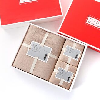 Bruidsmeisje Badkamer Set Handdoek Set Sneldrogende Coral Fleece Handdoek Badhanddoek Drie-Delige Geschenkdoos Microfiber handdoek Set