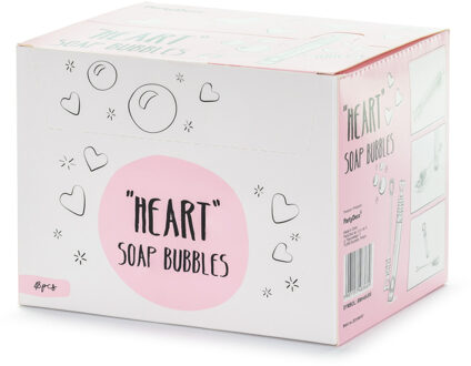 Bruiloft bellenblaas - 48x stuks - mini hartjes - huwelijk