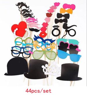 Bruiloft Diy Decoratie Photo Booth Props Grappige Masker Bril Snor Lip Op Een Stok Birthday Party Wedding Supplies