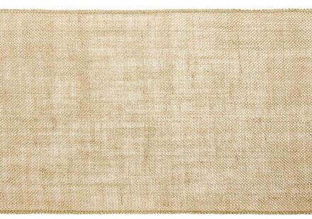 Bruiloft/huwelijk jute tafelloper 28 x 500 cm Bruin