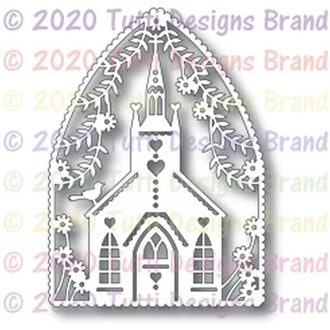 Bruiloft Kapel Diy Handwerk Stansmessen Metalen Snijden Stencils Voor Scrapbooking Album Stempel Papier Card Embossing