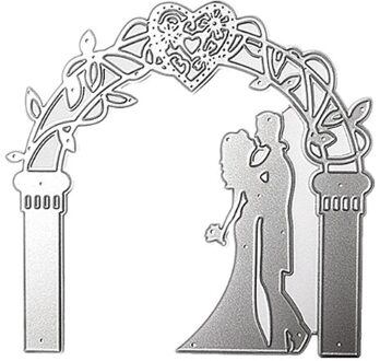Bruiloft Metalen Stansmessen Stencil Scrapbooking Diy Album Stempel Papier Embossing N7MD