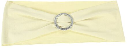 Bruiloft Stoel SashesBand Elastische Spandex Stoel Cover Sjerpen Bows Elastische Stoel Banden Met Gesp Slider Sjerpen Bows Decoraties champagne