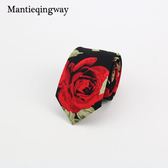 Bruiloft Suits Ties Voor Mannen Bloemen Polyester Nylon Zijde Das 6 Cm Skinny Zakelijke Stropdassen Gravatas Corbatas 009