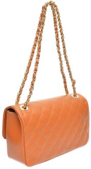 Bruin Leren Tas - maat