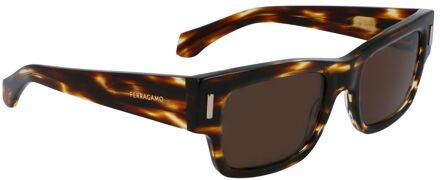 Bruine Acetaat Zonnebril - maat