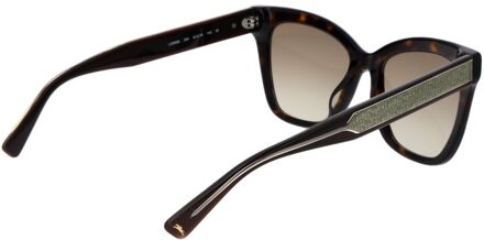 Bruine Acetaat Zonnebril - maat