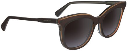 Bruine Acetaat Zonnebril - maat