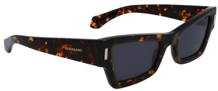 Bruine Acetaat Zonnebril - One Size